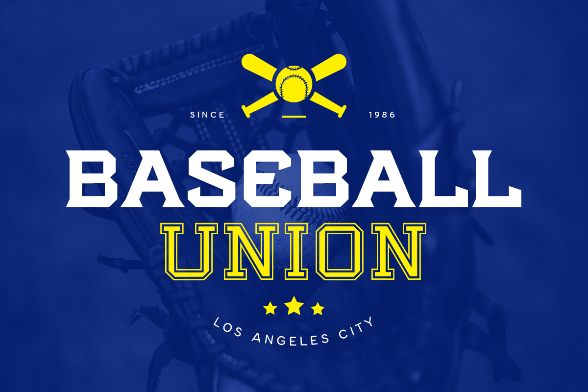 New Varsity - Baseball Font Family, a Slab Serif Font by Hamz Studio (Photo 5 of 11)