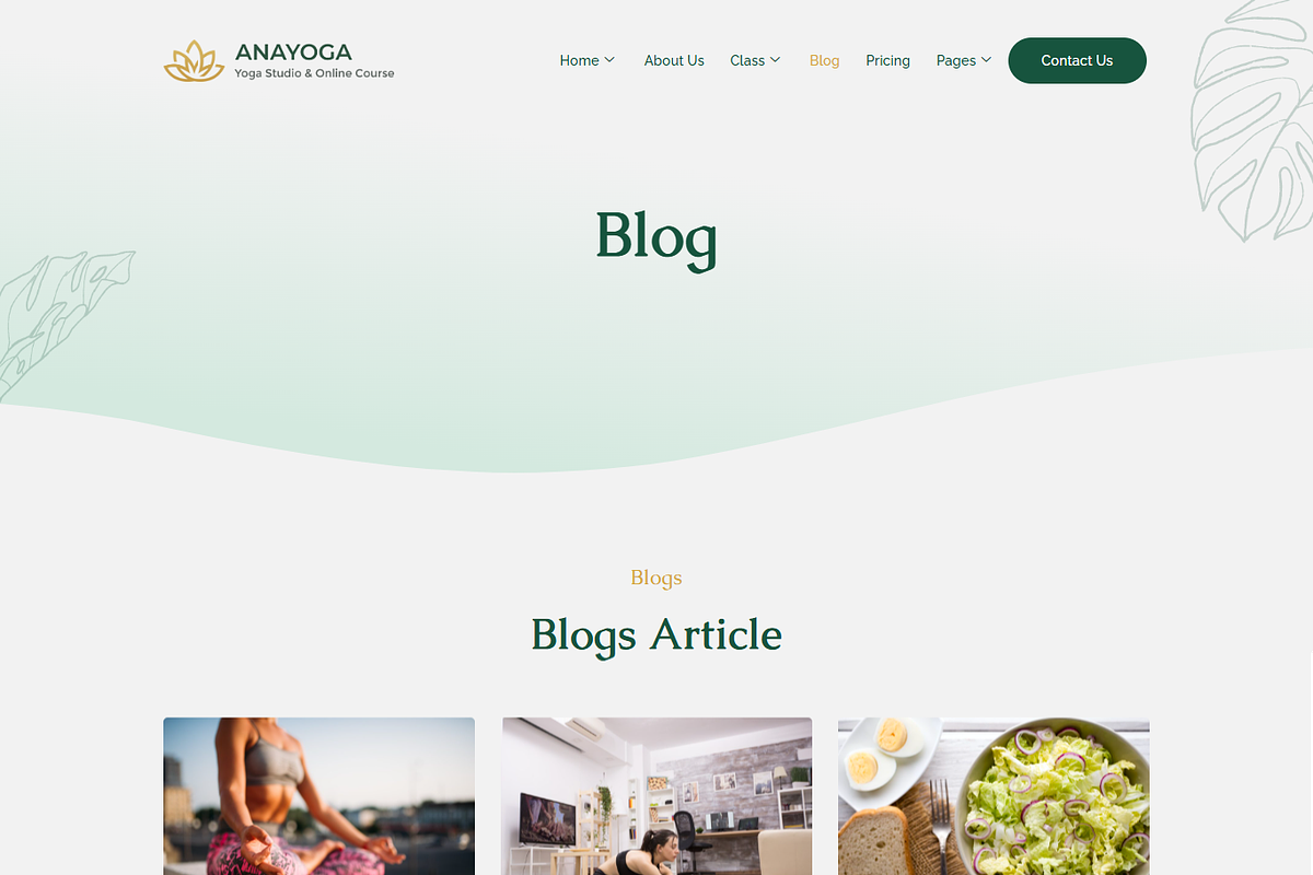 Yoga Teacher & Studio Elementor Kit, a Landing Page Template by Elite Templates (Photo 5 of 10)