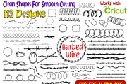 Barbed Wire Vector, Jail Wire Border, an Object Illustration by ARTify Illustrations (Thumbnail 1 of 2)
