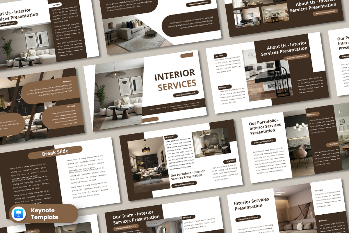 Interior Services - Keynote Template, a Presentation Template by QR Design Studio (Photo 1 of 3)