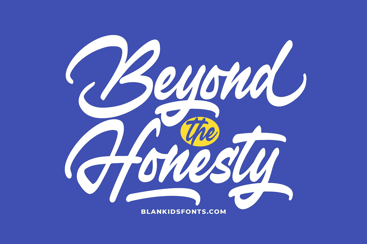 Astroline a modern bold script font, a Font by Blankids Studio (Photo 6 of 12)