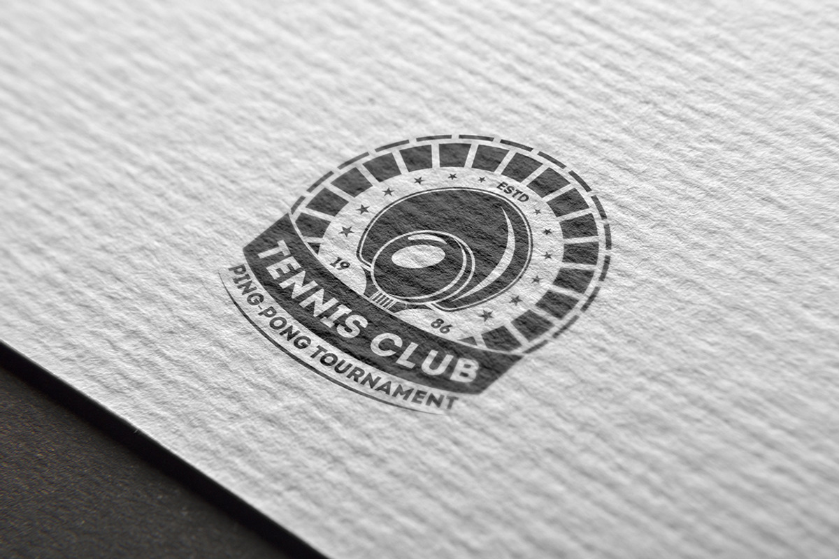 Tennis logo kit, a Templates & Theme by Alfazet Chronicles (Photo 5 of 13)