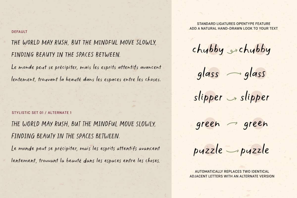 The Minimalist | Handwritten Font, a Handwritten Font by type peace (Photo 14 of 17)