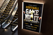 American Football Flyer, a Flyer Template by Basez Flyers (Thumbnail 4 of 4)