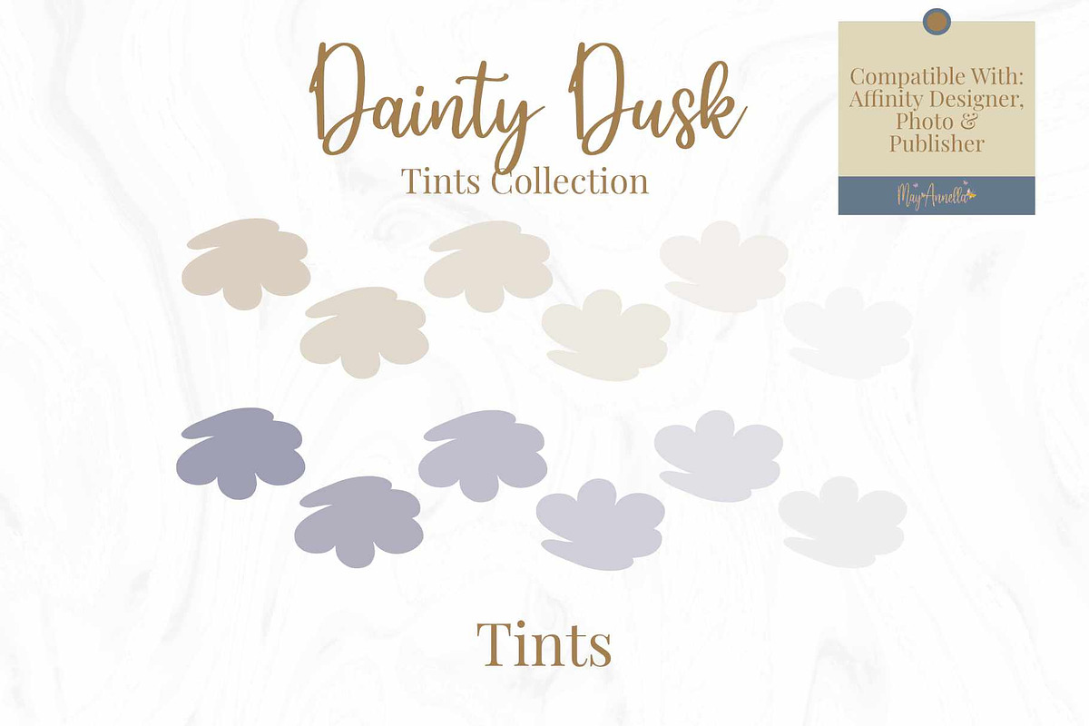 Fall Green & Lilac Colour Affinity, a Palette Add-On by May Annella (Photo 7 of 8)