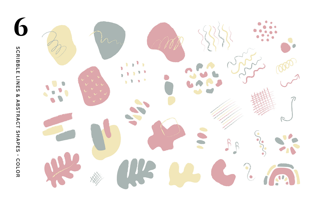422 scribble lines & abstracts, an Object Graphic by Pinkbrush (Photo 8 of 10)