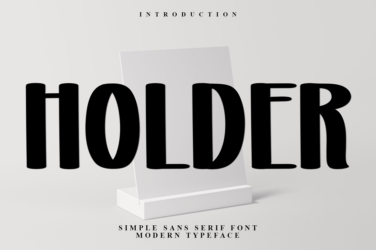 Holder, a Script Font by InermediaSTUDIO (Photo 2 of 7)