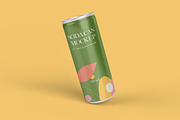 Soda Can PSD Mock-Up, a Packaging Mockup by Thirtypath Studio (Thumbnail 2 of 5)