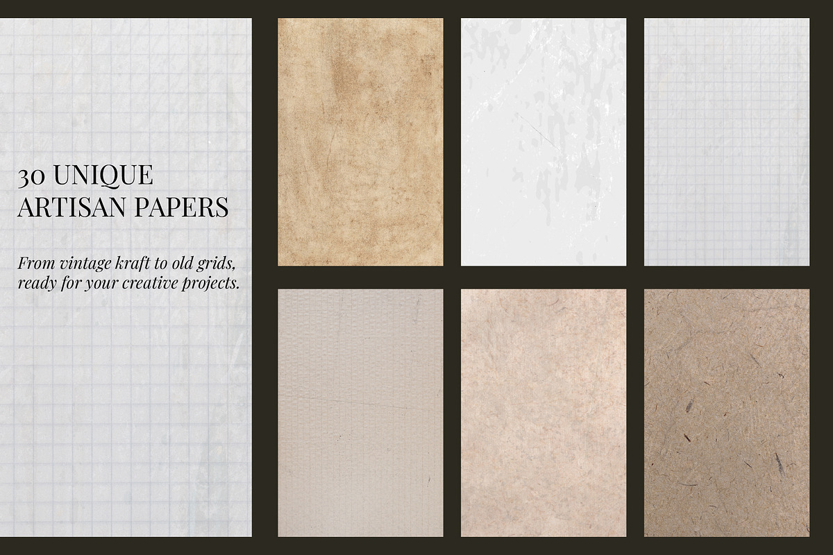 Paper Textures Collection, a Texture Graphic by Le.nart (Photo 4 of 12)