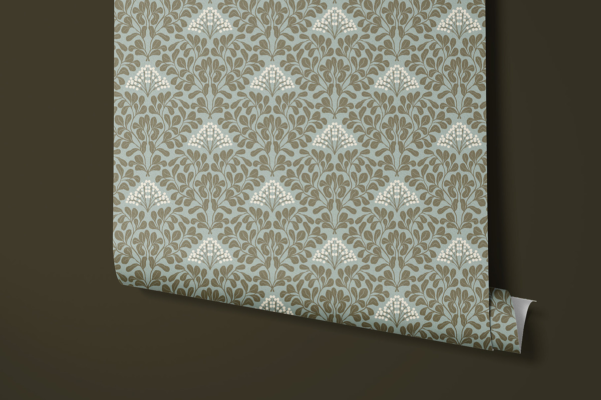 Berries Pattern, a Wallpaper Graphic by Bloomart Studio (Photo 7 of 7)