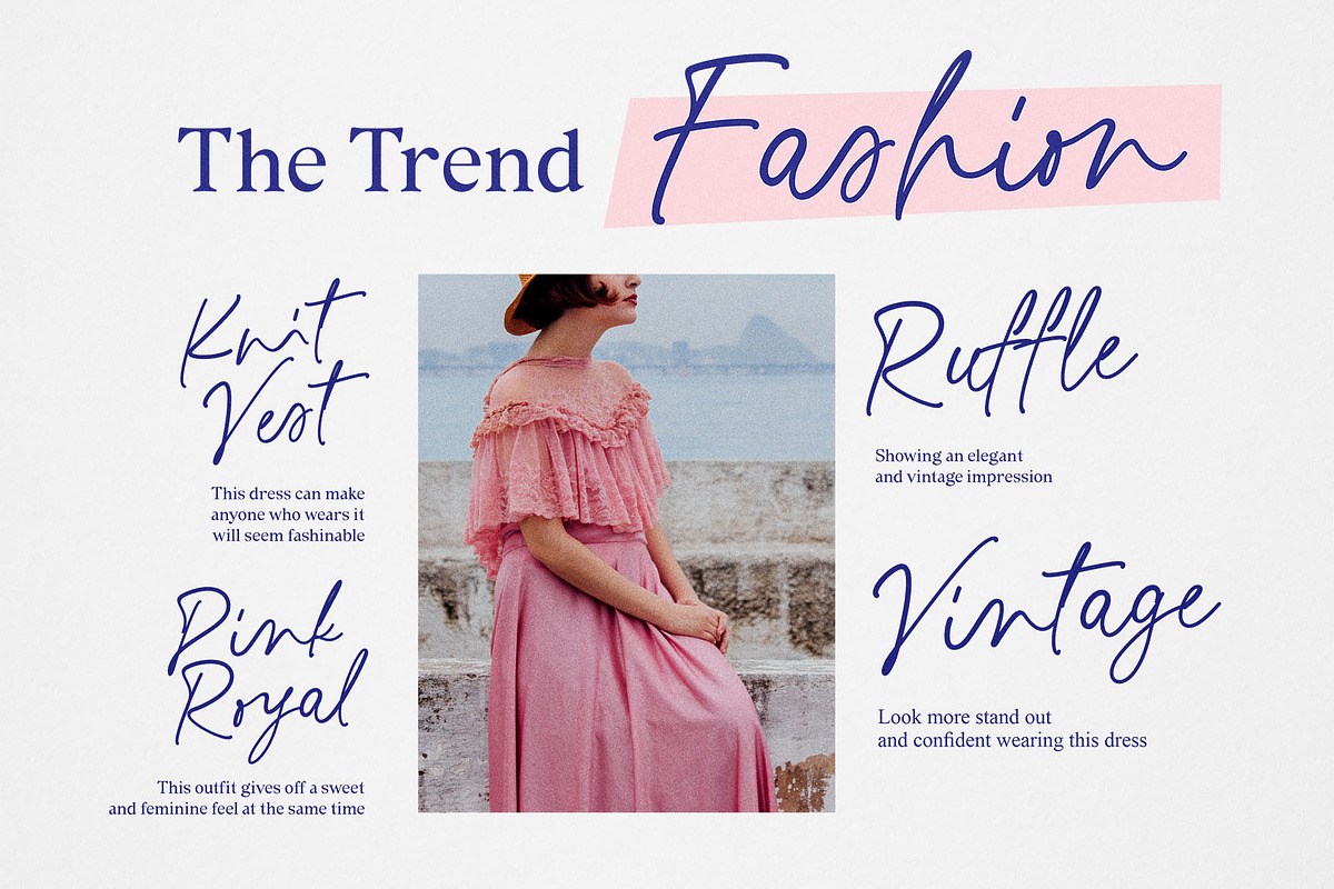 50% Montpier - Font Duo, a Script Font by Four Lines Std. (Photo 4 of 12)