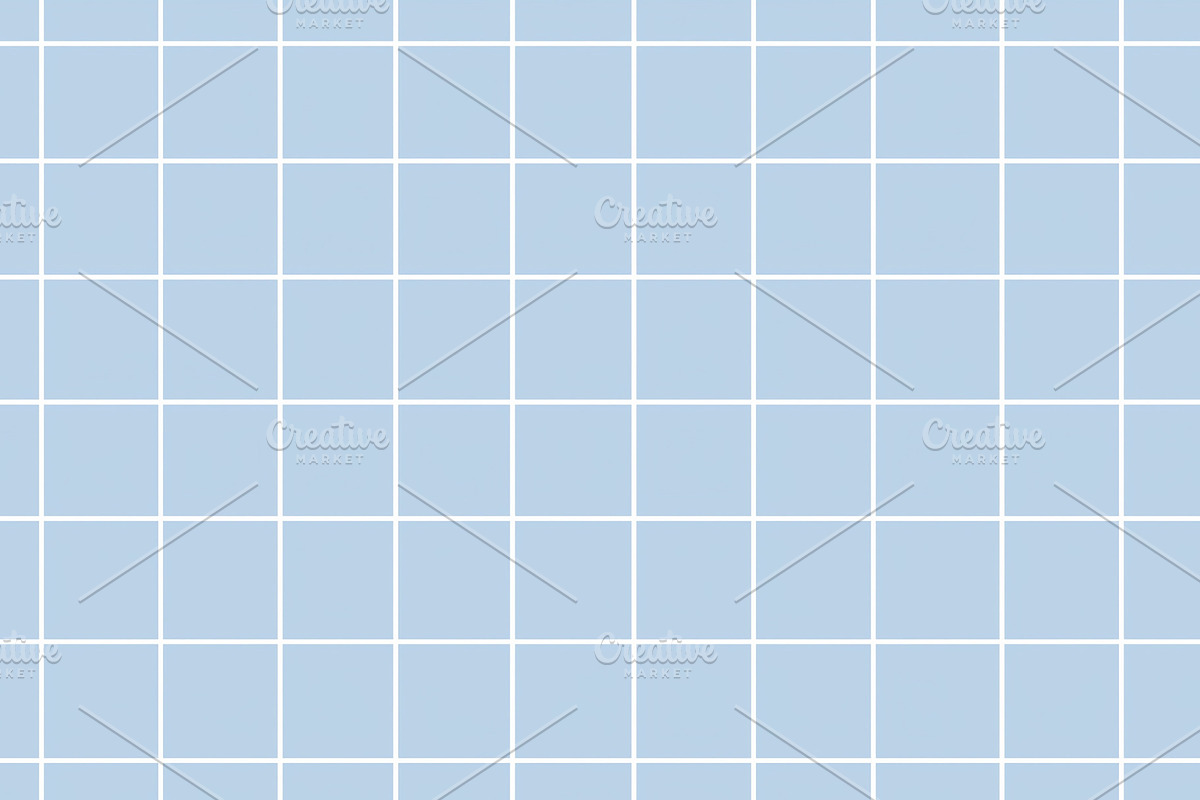Seamless pattern, seamless grid pattern creating a light blue gr, a Pattern Graphic by Studio ANNA