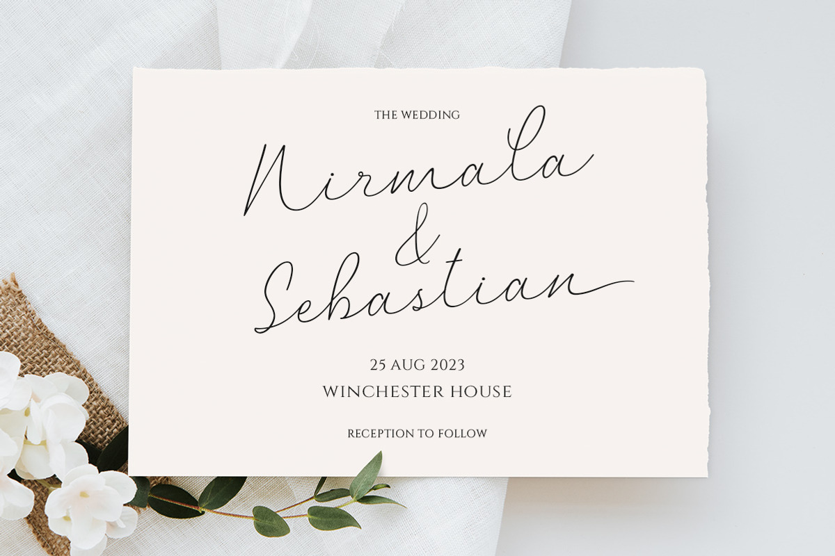 Marina Bullock - Signature Script, a Script Font by Letterhend Studio (Photo 4 of 10)