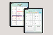 Digital 2025 Meal Planner Canva, a Stationery Template by Designmela01 (Thumbnail 4 of 9)