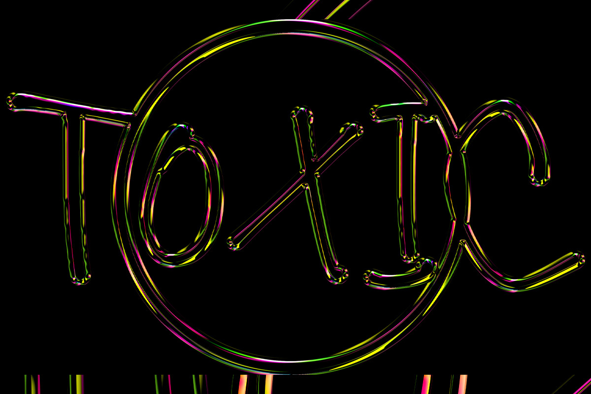Chrome Text Effect 03 - Layer Styles, a Brushes & More by saintricchi (Photo 3 of 6)