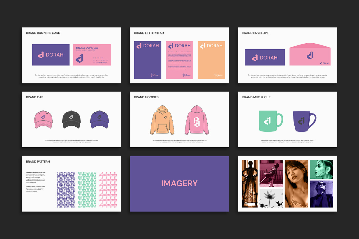 DORAH | Brand Guidelines Template, a Branding & Logo Template by Artisan Vibes (Photo 9 of 9)