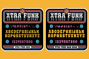 Xtra Funk Font Family