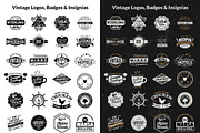 Vintage Logos, Badges Kit-Value Pack, a Branding & Logo Template by Graphicsfuel (Thumbnail 2 of 5)