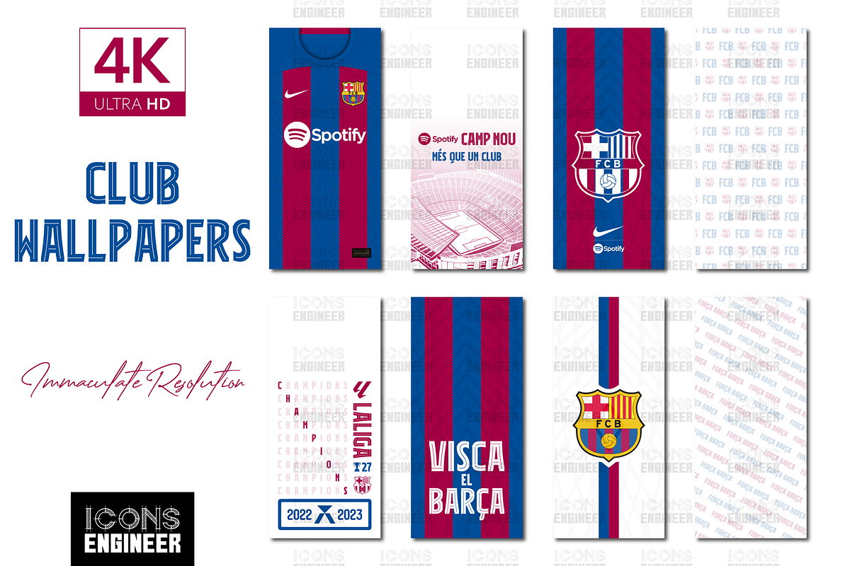 FC Barcelona 23/24 Theme Pack | Home, an Icon by IconsEngineer (Photo 8 of 11)