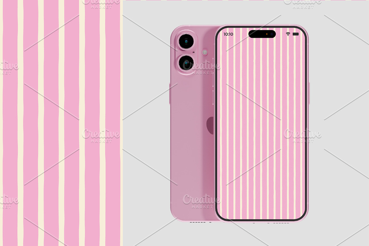 Hand-Drawn Stripe Pattern Set, a Pattern Graphic by Maryia's Store (Photo 10 of 14)
