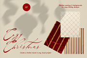 Cozy Christmas Shadows & Backgrounds, a Background Graphic by divanovskaya_nv (Thumbnail 1 of 17)