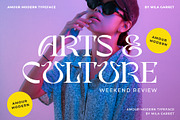 Amour Modern Display Logo Serif, a Sans Serif Font by Mila Garret (Thumbnail 16 of 27)