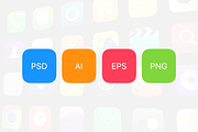 Vivid Mobile System Icons, an Icon by Ocean's GUI Studio (Thumbnail 4 of 5)