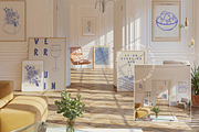 ADELE ROOM | Frame mockup set, a Household Mockup by yuliyuri.studio (Thumbnail 4 of 44)