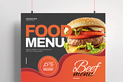 Food Menu Template, a Flyer Template by MightyDesign (Thumbnail 2 of 6)