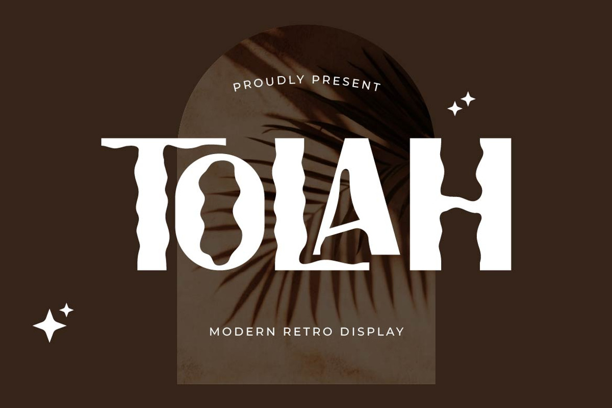 Tolah – Heritage Retro Font, a Sans Serif Font by Artiveko (Photo 1 of 8)