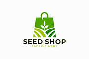 Seed Shop Plant Agriculture Logo, a Branding & Logo Template by Signatoro (Thumbnail 1 of 3)