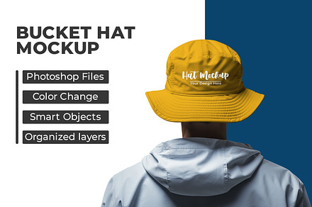 Bucket Hat Mockup