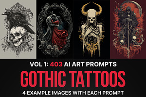 403 Prompts for Gothic Tattoos