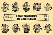A Happy Home Is Where The Coffee, an Object Graphic by Printable Treasure (Thumbnail 1 of 2)