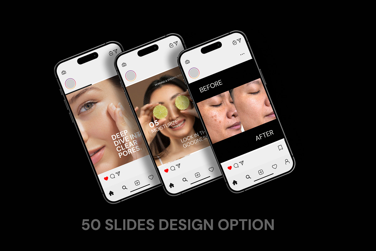 Beauty & Fashion Instagram Kit, a Social Media Template by Artisan Vibes (Photo 3 of 9)