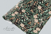 Festive Christmas Botanical Pattern, a Pattern Graphic by SirenaArt (Thumbnail 13 of 15)