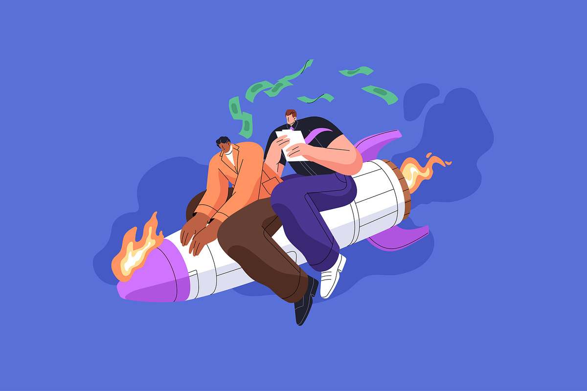 Business people set. Startup concept, a Person Illustration by PaperTrident (Photo 11 of 13)