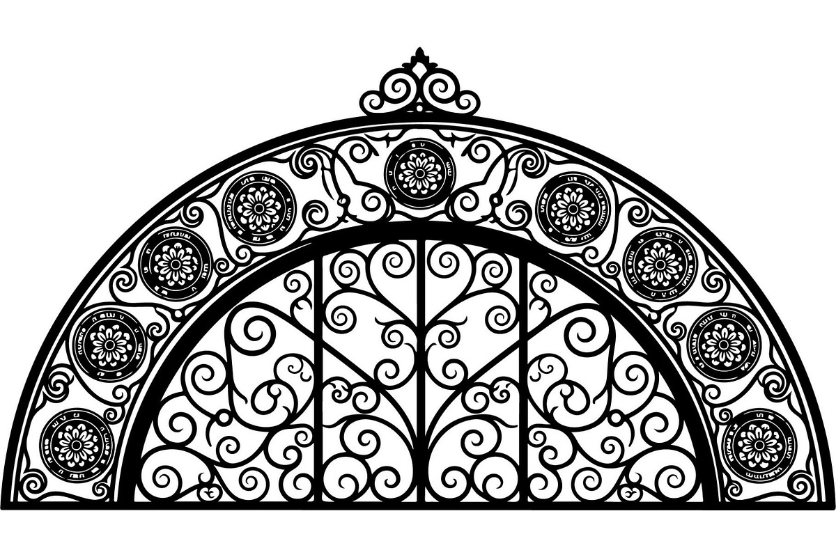 Islamic Arch Ornament Set, an Object Graphic by Designer_Momina (Photo 18 of 18)