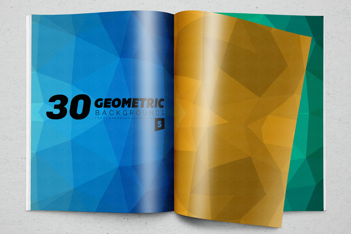 Geometric Backgrounds 30 - 5 preview 3