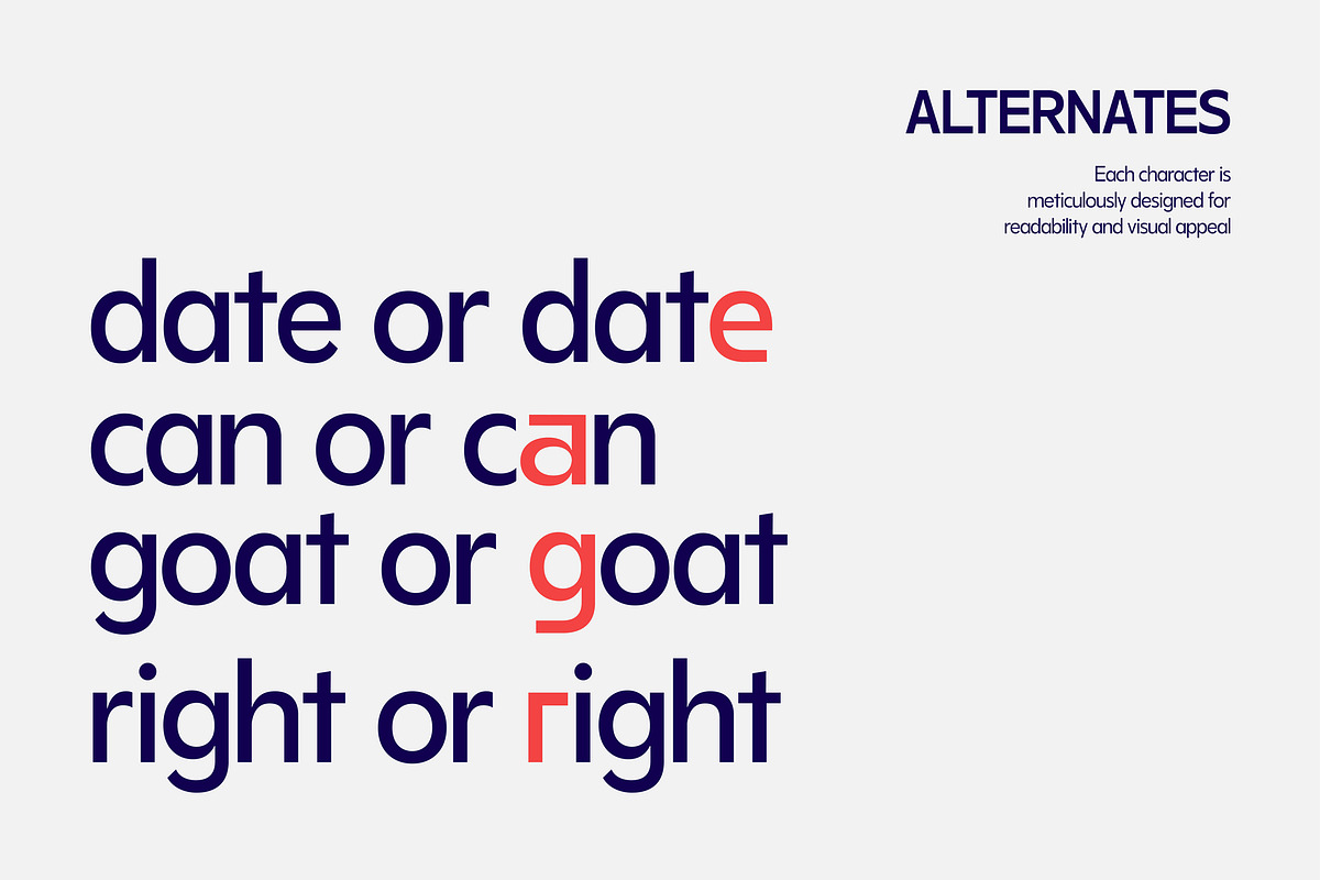 Juturu | Geometric Variable 9 Fonts, a Sans Serif Font by Casloop Studio (Photo 6 of 9)