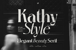 Kathy Style - Elegant Beauty Serif