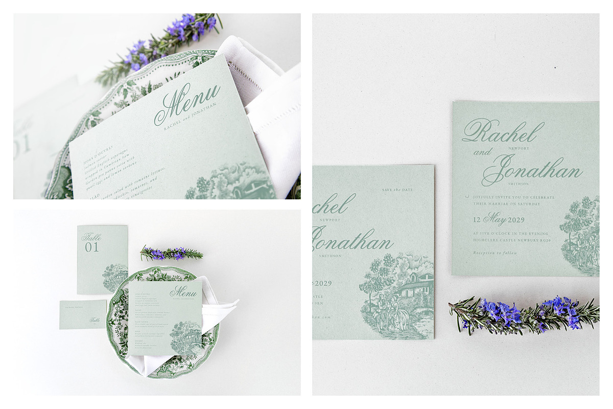 Roman épistolaire Wedding Suite, an Invitation Template by volume 1 visual design (Photo 25 of 28)