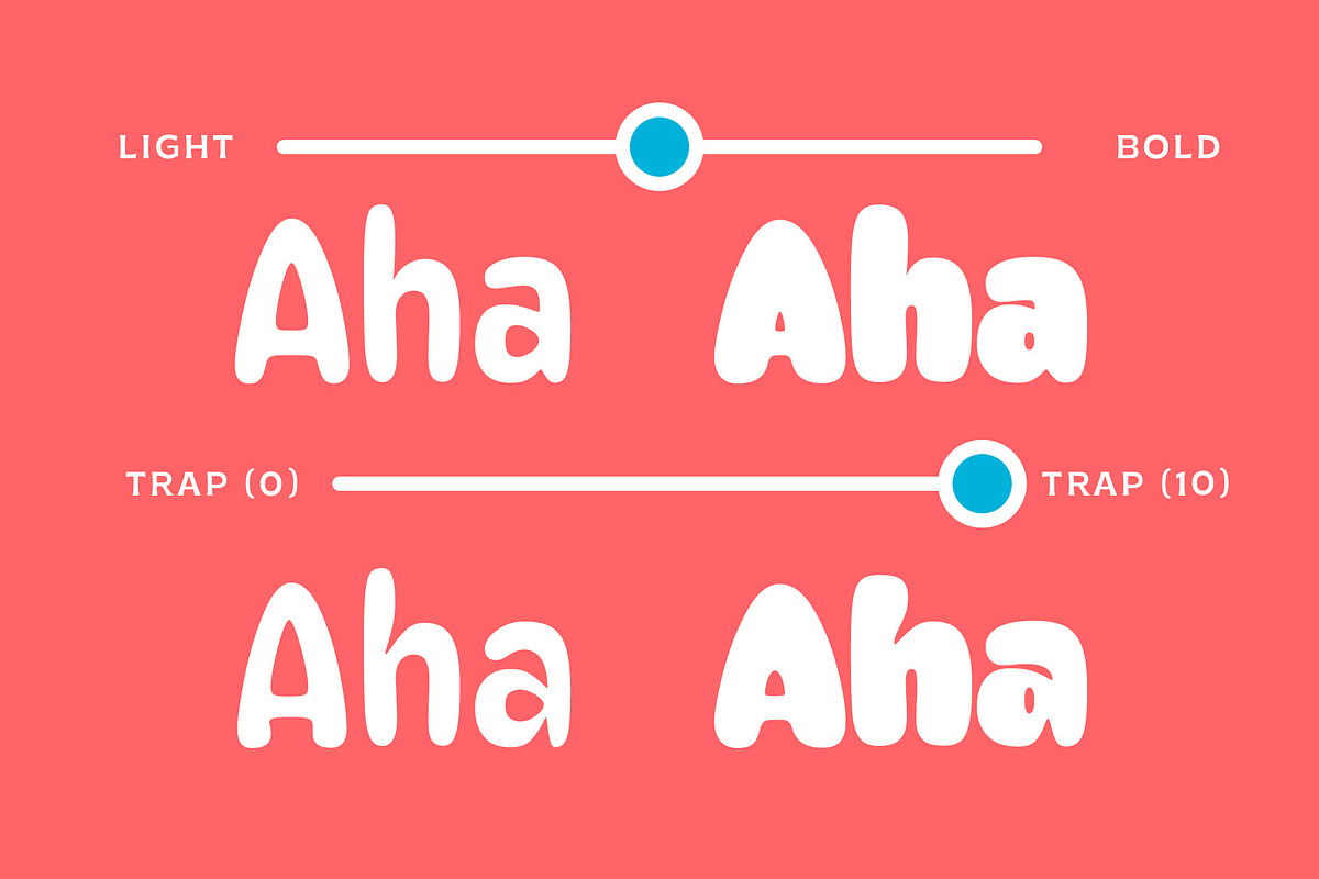 Fraiche - Variable Rounded, a Sans Serif Font by Adam Fathony (Photo 2 of 17)