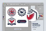 Patriotic 4th July 2026 Badge Bundle, an Object Graphic by NH graphic (Thumbnail 6 of 8)