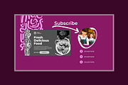 Food Menu Promotion Thumbnail, a Social Media Template by hekenostudio (Thumbnail 4 of 4)