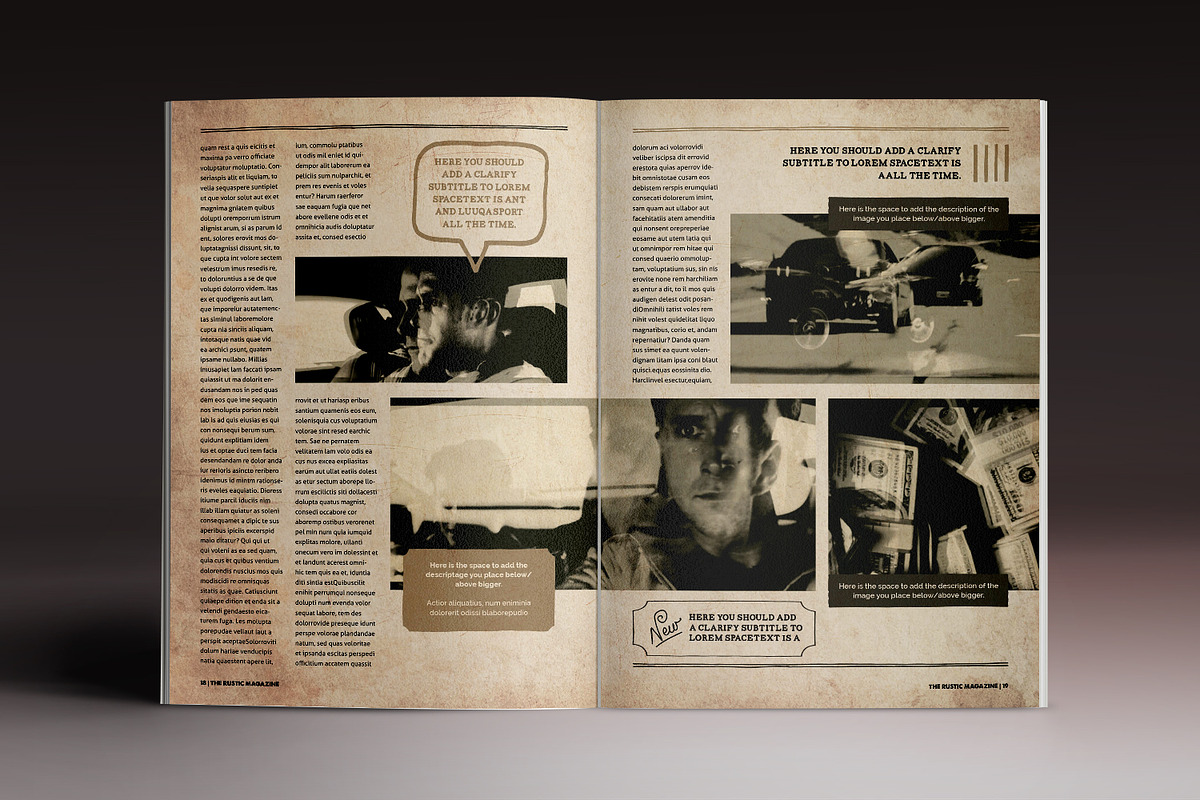 The Rustic MGZ, a Magazine Template by Luuqas Design (Photo 11 of 15)