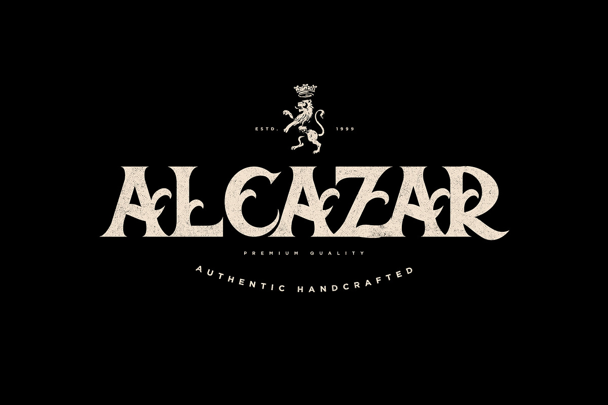 Alcazar, a Font by Hydro74 (Photo 1 of 3)