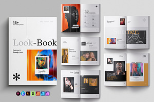 Fashion Look-Book Template, a Brochure Template by NorthPeak