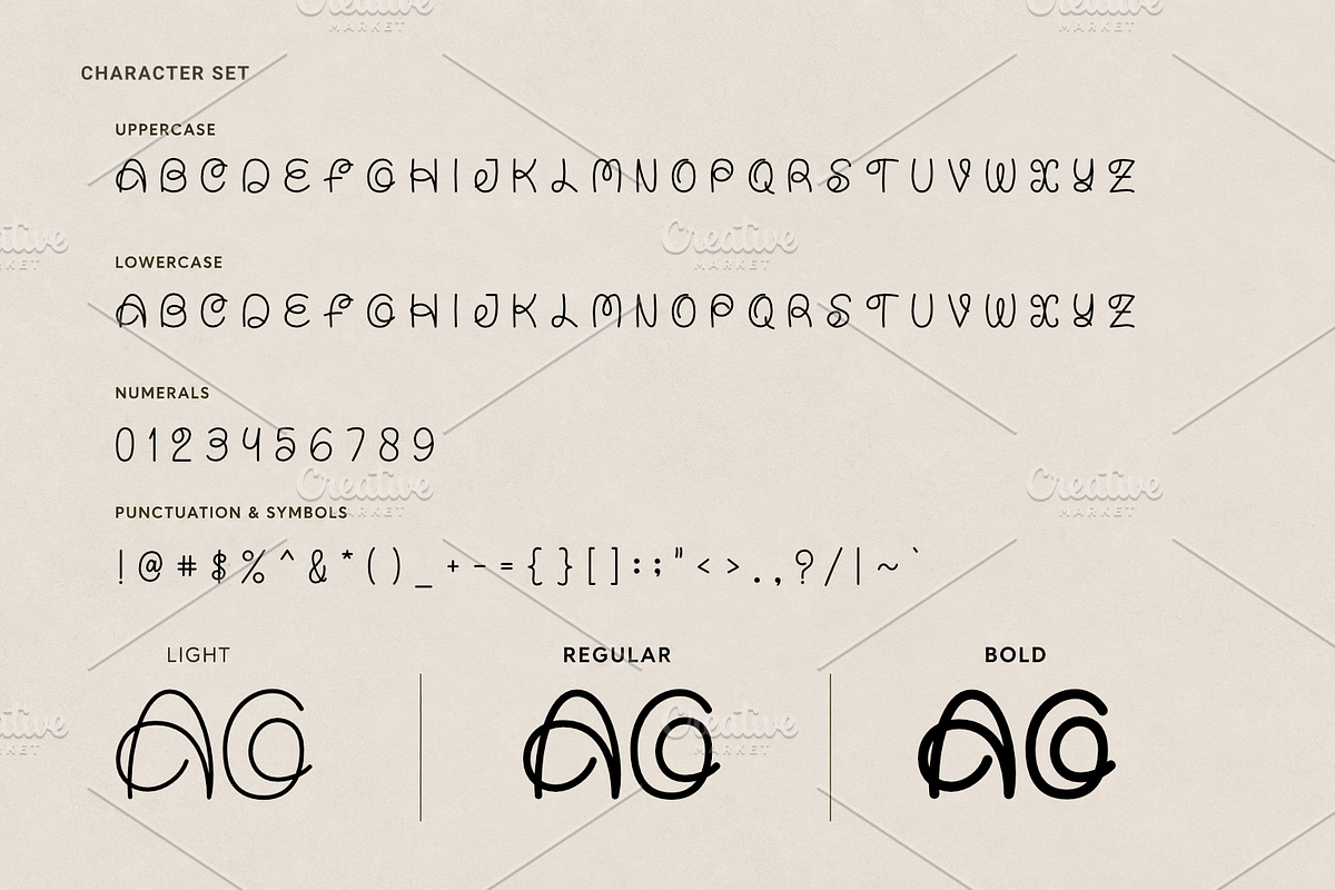 Lorafe – Multiweight Decorative Font, a Handwritten Font by Solutype (Photo 3 of 12)