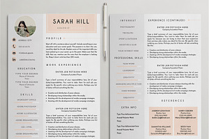 Professional Resume /CV Template - 9